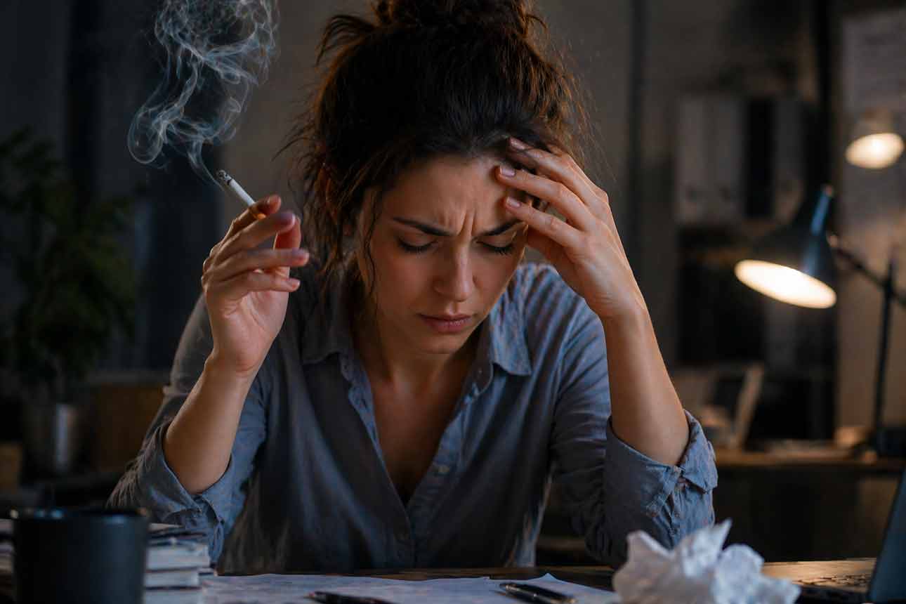 cigarette et tension craving tabagique et stress laserostop arreter de fumer